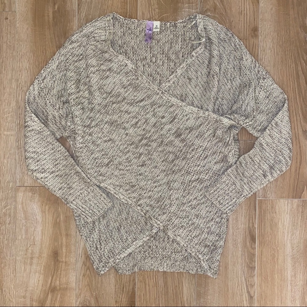 Front Wrap Sweater